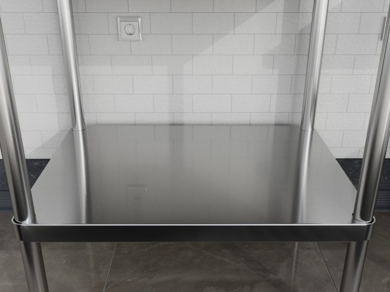 Регулируемая по высоте полка